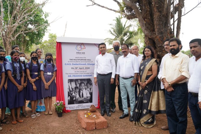 Forca Goa Foundation launches CSR plans for 2022