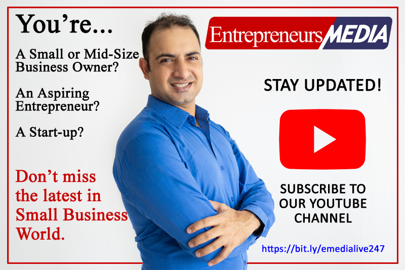 Subscribe Entrepreneurs Media YouTube Channel
