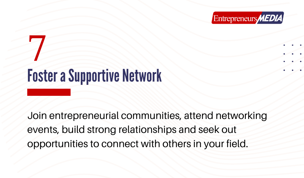 Foster a Supportive Network