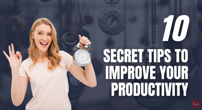 10 Tips to Improve Productivity